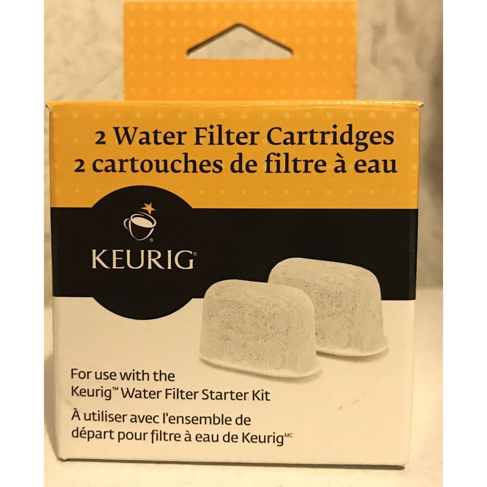 Keurig Water Filter Refill Replacement Cartridge 2 PACK BOX